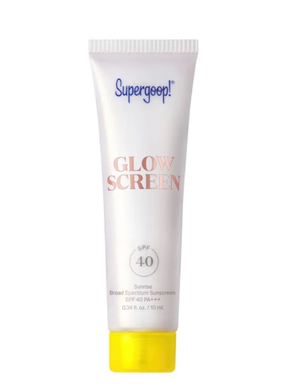 NEW Supergoop! Sunrise Glow Screen